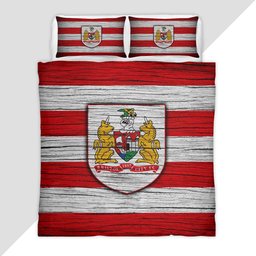 Bristol City FC EFL Championship 11 Duvet Cover - Bristol City Bedding Set