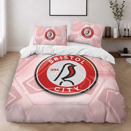 Bristol City FC EFL Championship 07 Duvet Cover - Bristol City Bedding Set 2