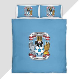 Coventry City FC EFL Championship 10 Duvet Cover - Coventry City Bedding Set