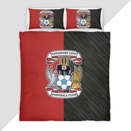 Coventry City FC EFL Championship 09 Duvet Cover - Coventry City Bedding Set