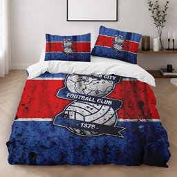 Birmingham City FC Championship EFL Stone Duvet Cover - Birmingham City Bedding Set 2