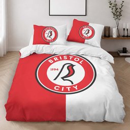 Bristol City FC EFL Championship 14 Duvet Cover - Bristol City Bedding Set 2