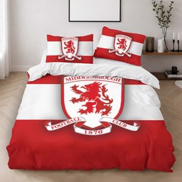 Middlesbrough FC EFL Championship 15 Duvet Cover - Middlesbrough FC Bedding Set 2