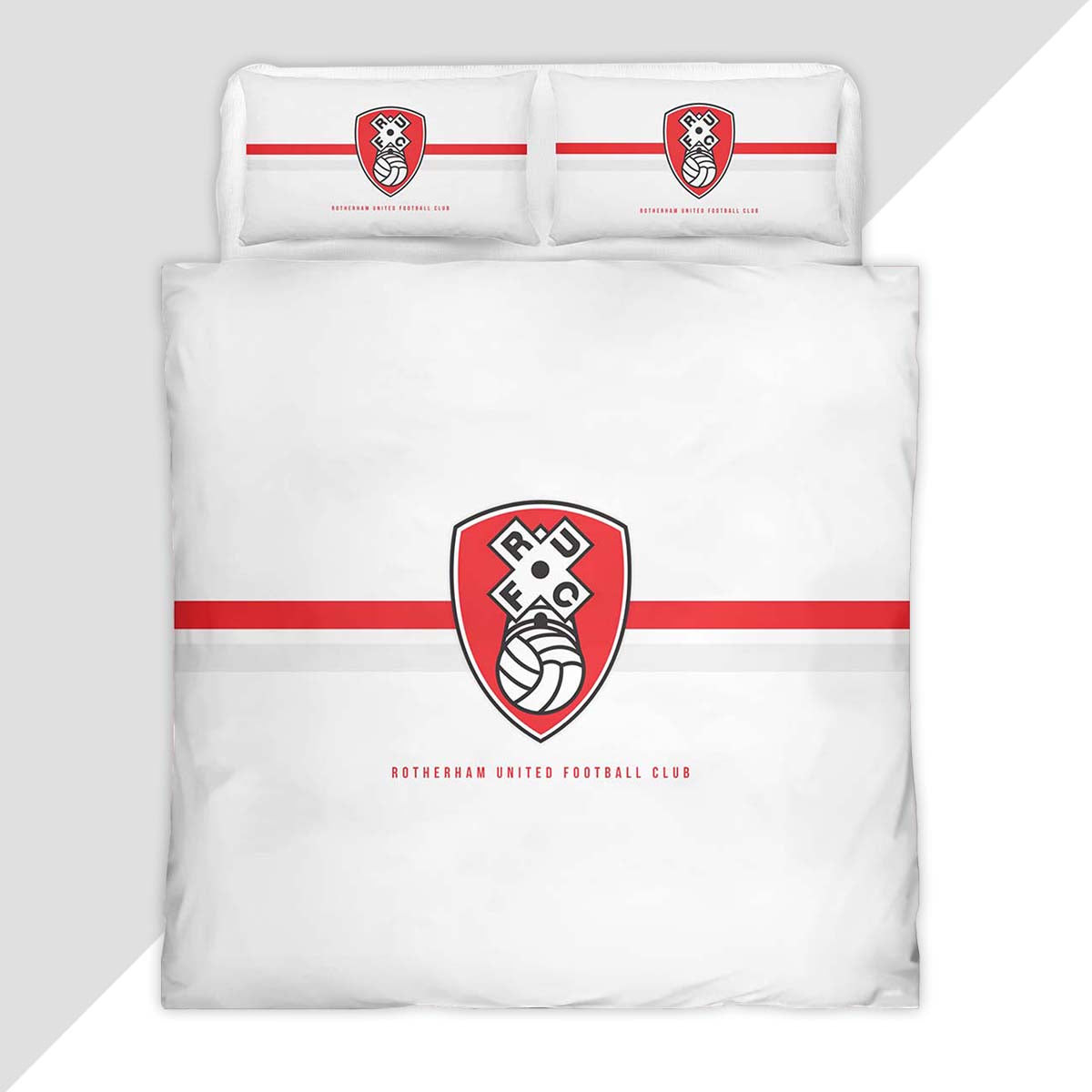 Rotherham United FC EFL Championship 08 Duvet Cover - Rotherham United Bedding Set