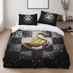 Swansea City AFC EFL Championship 03 Duvet Cover - Swansea City Bedding Set 2