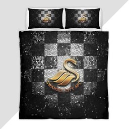 Swansea City AFC EFL Championship 03 Duvet Cover - Swansea City Bedding Set
