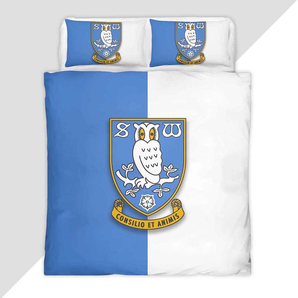 Sheffield Wednesday FC EFL Championship 15 Duvet Cover - Sheffield Wednesday Bedding Set