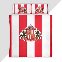 Sunderland A.F.C FC EFL Championship 02 Duvet Cover - Sunderland AFC Bedding Set