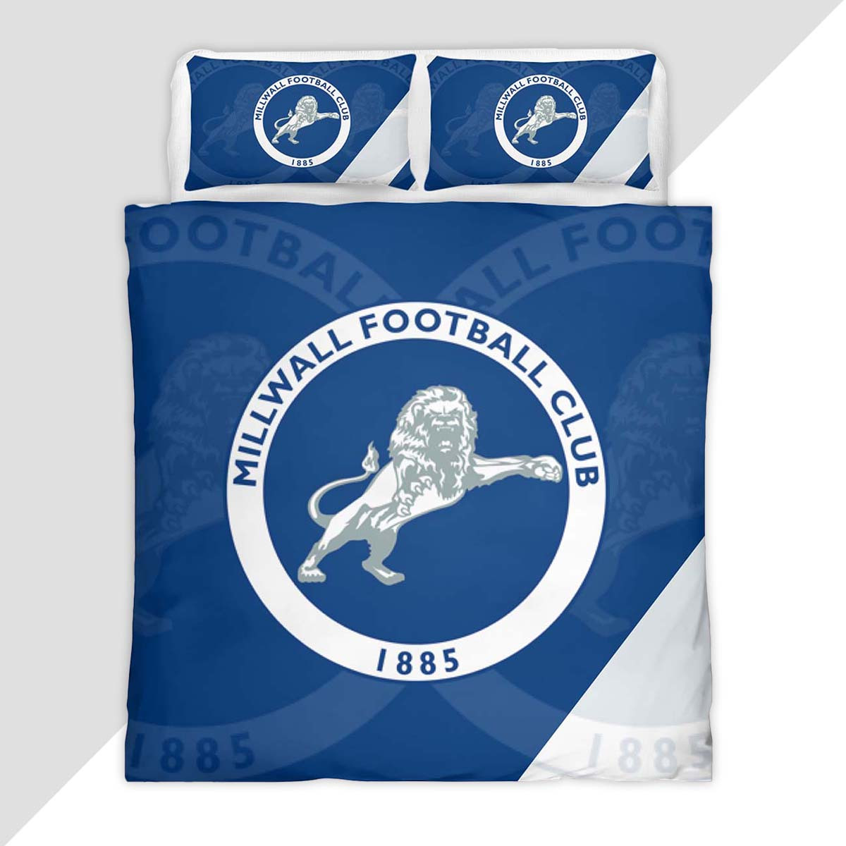 Millwall FC EFL Championship 02 Duvet Cover - Millwall FC Bedding Set