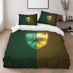 Norwich City FC EFL Championship 10 Duvet Cover - Norwich City Bedding Set 2