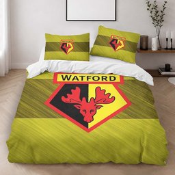 Watford FC EFL Championship 01 Duvet Cover - Watford FC Bedding Set 2