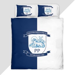 Preston North End FC EFL Championship 11 Duvet Cover - Preston North End Bedding Set