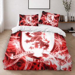 Middlesbrough FC EFL Championship 06 Duvet Cover - Middlesbrough FC Bedding Set 2