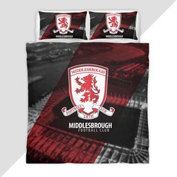 Middlesbrough FC EFL Championship 01 Duvet Cover - Middlesbrough FC Bedding Set