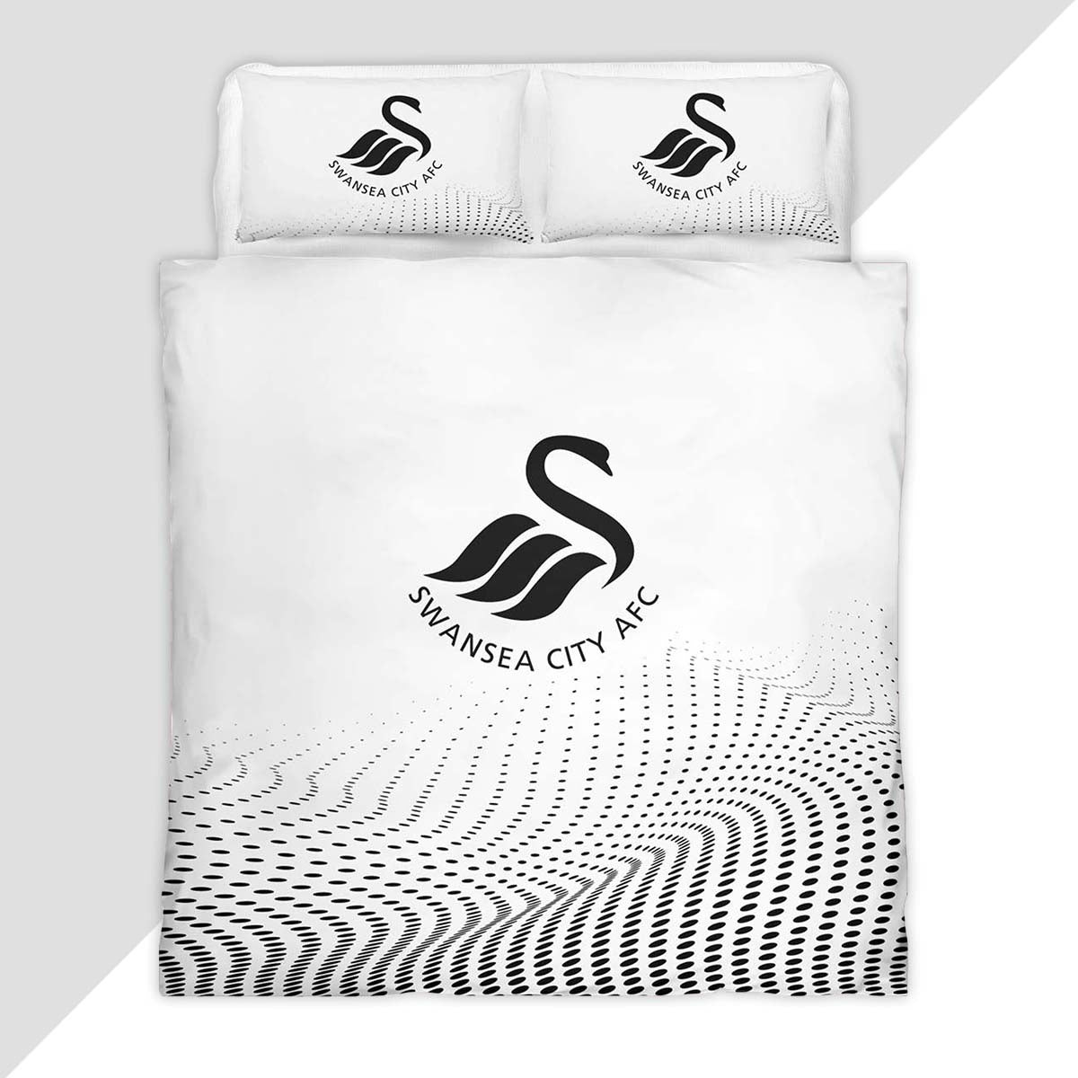 Swansea City AFC EFL Championship 01 Duvet Cover - Swansea City Bedding Set