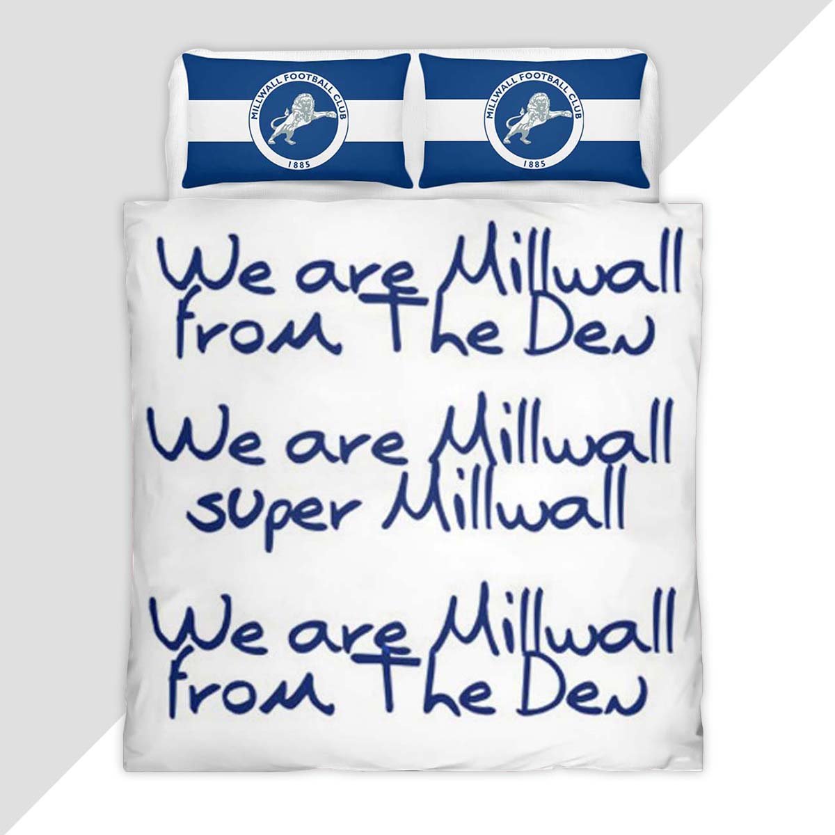 Millwall FC EFL Championship 09 Duvet Cover - Millwall FC Bedding Set