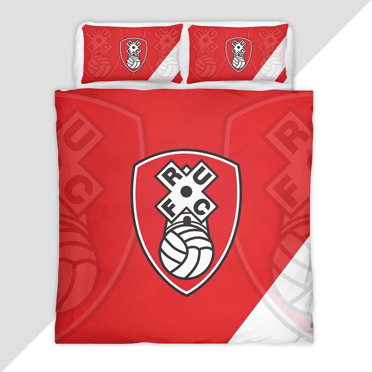 Rotherham United FC EFL Championship 01 Duvet Cover - Rotherham United Bedding Set