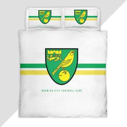 Norwich City FC EFL Championship 05 Duvet Cover - Norwich City Bedding Set