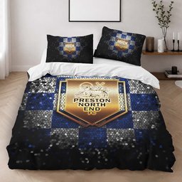 Preston North End FC EFL Championship 08 Duvet Cover - Preston North End Bedding Set 2
