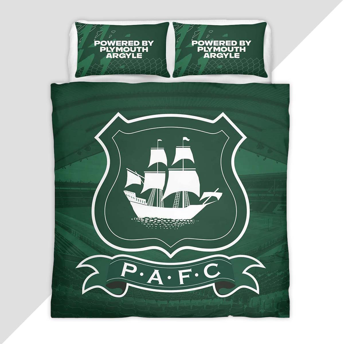 Plymouth Argyle FC Championship 06 Duvet Cover - Plymouth Argyle Bedding Set