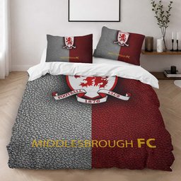 Middlesbrough FC EFL Championship 11 Duvet Cover - Middlesbrough FC Bedding Set 2