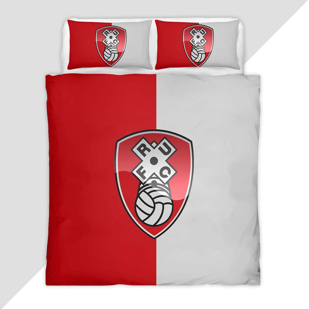 Rotherham United FC EFL Championship 02 Duvet Cover - Rotherham United Bedding Set