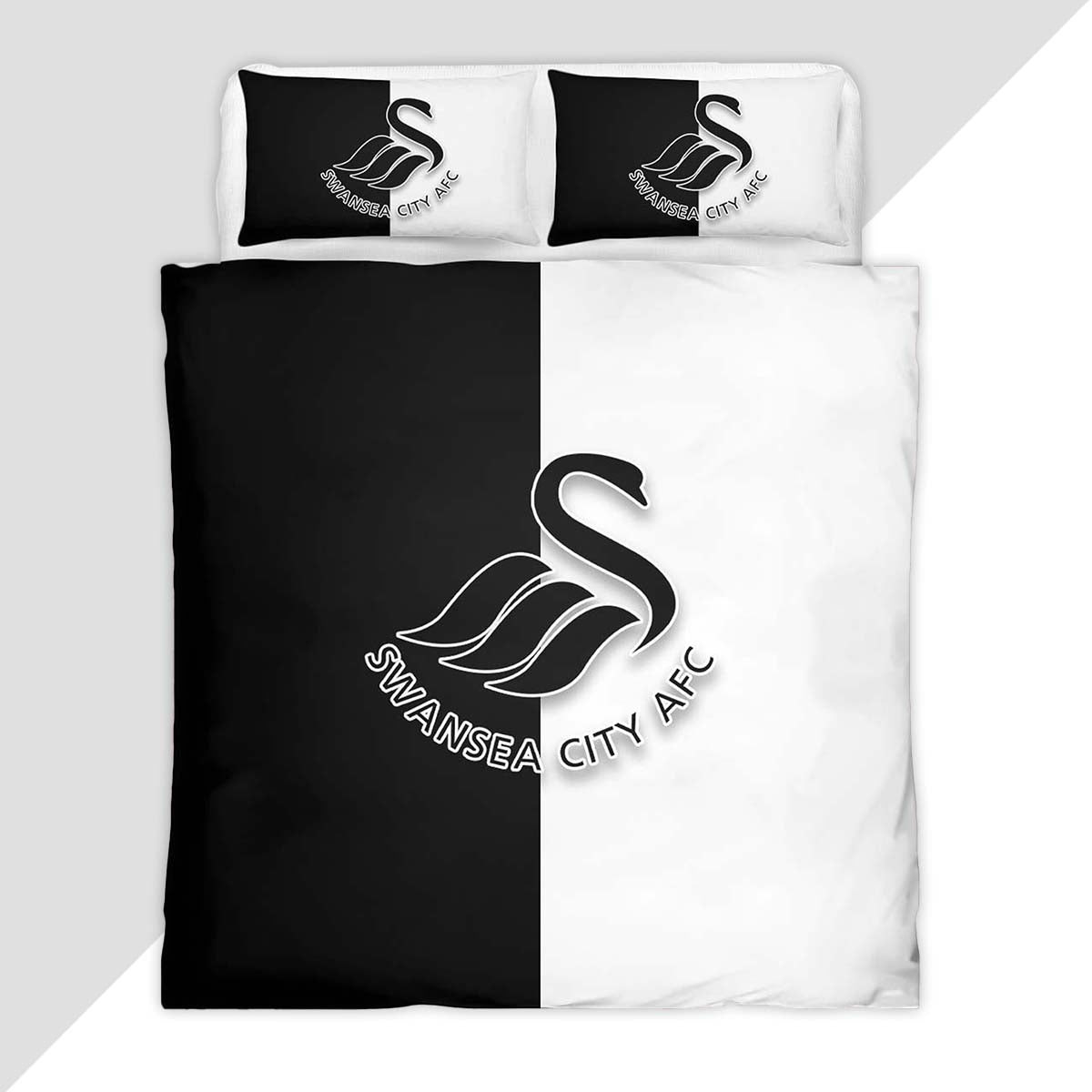 Swansea City AFC EFL Championship 14 Duvet Cover - Swansea City Bedding Set