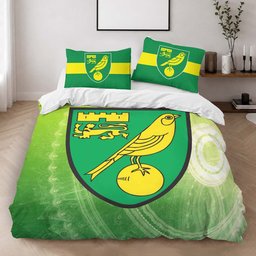 Norwich City FC EFL Championship 03 Duvet Cover - Norwich City Bedding Set 2