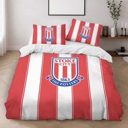 Stoke City FC EFL Championship 03 Duvet Cover - Stoke City Bedding Set 2