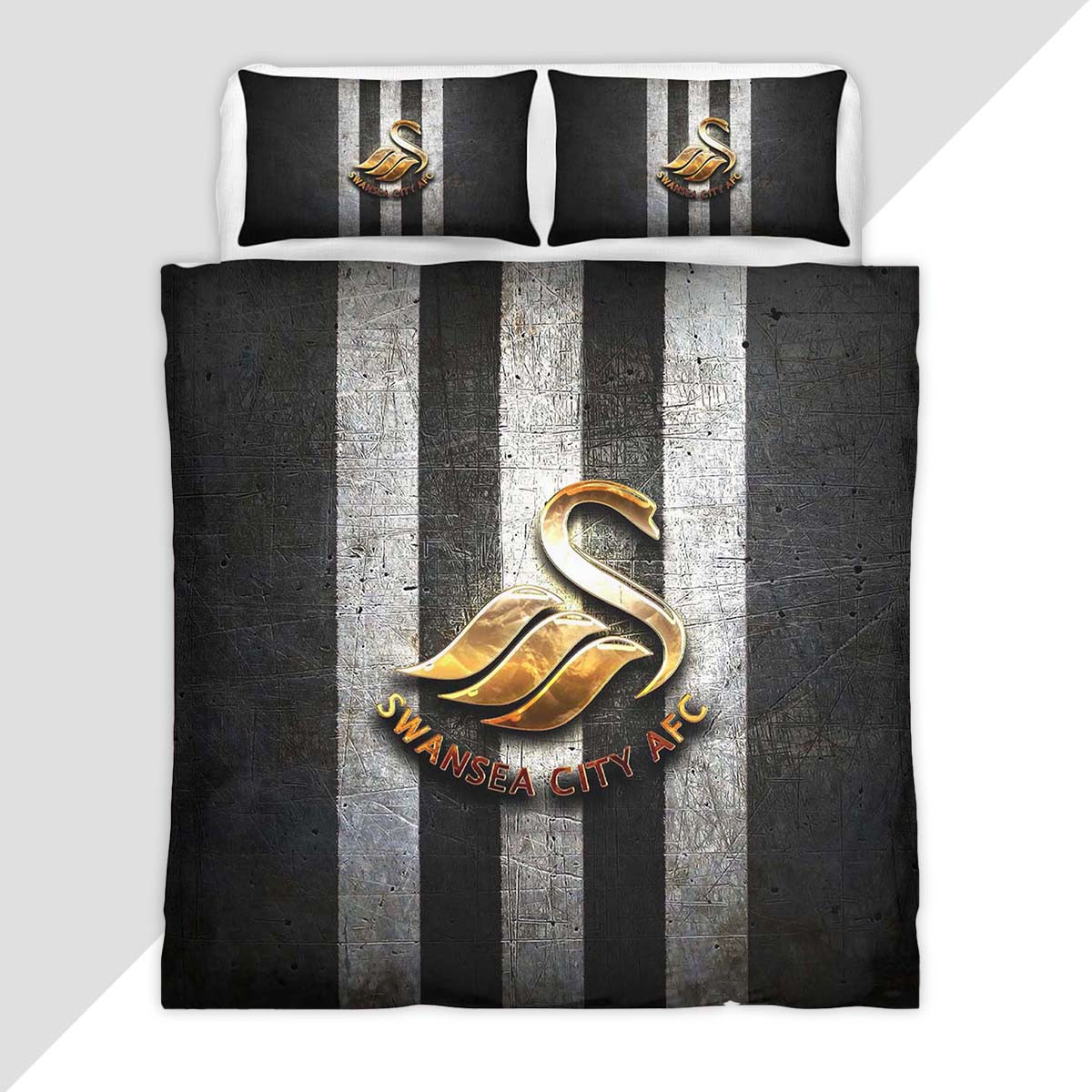 Swansea City AFC EFL Championship 05 Duvet Cover - Swansea City Bedding Set