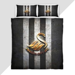 Swansea City AFC EFL Championship 05 Duvet Cover - Swansea City Bedding Set
