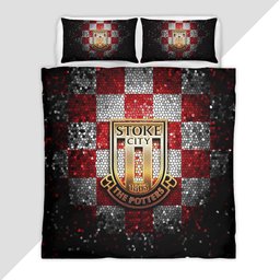Stoke City FC EFL Championship 08 Duvet Cover - Stoke City Bedding Set