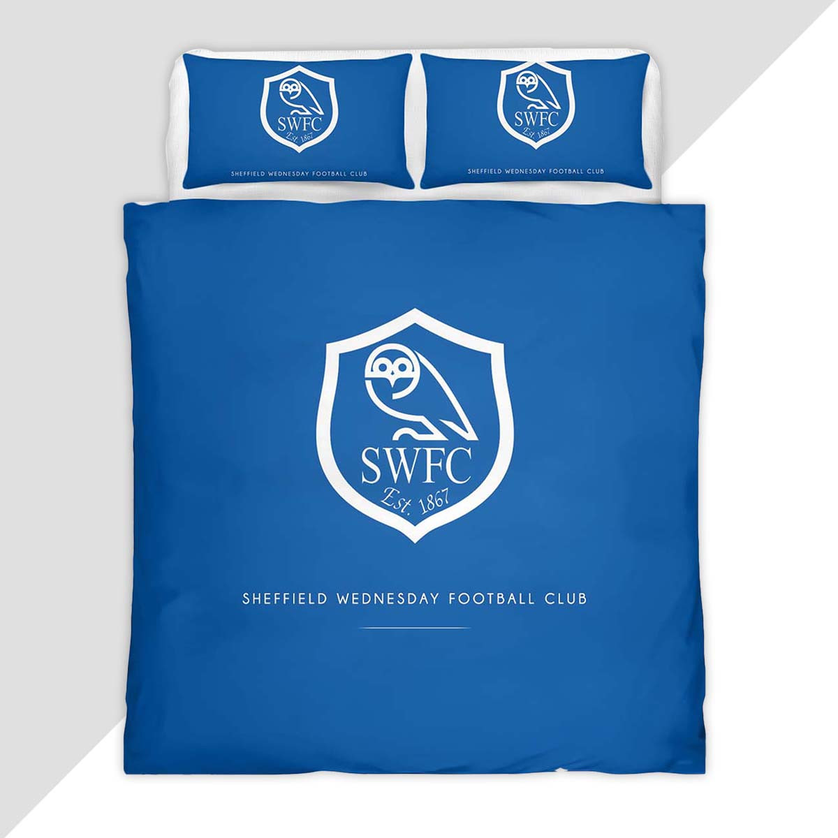 Sheffield Wednesday FC EFL Championship 09 Duvet Cover - Sheffield Wednesday Bedding Set