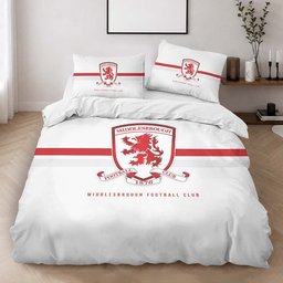 Middlesbrough FC EFL Championship 07 Duvet Cover - Middlesbrough FC Bedding Set 2