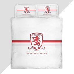 Middlesbrough FC EFL Championship 07 Duvet Cover - Middlesbrough FC Bedding Set
