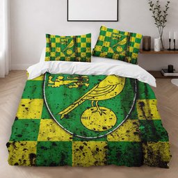 Norwich City FC EFL Championship 09 Duvet Cover - Norwich City Bedding Set 2
