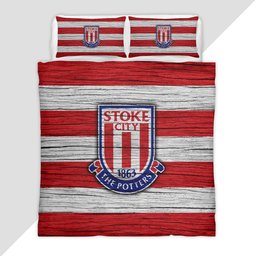 Stoke City FC EFL Championship 10 Duvet Cover - Stoke City Bedding Set