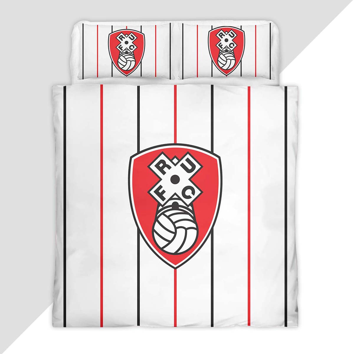 Rotherham United FC EFL Championship 10 Duvet Cover - Rotherham United Bedding Set