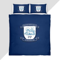 Preston North End FC EFL Championship 09 Duvet Cover - Preston North End Bedding Set