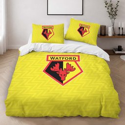 Watford FC EFL Championship 02 Duvet Cover - Watford FC Bedding Set 2