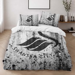 Swansea City AFC EFL Championship 04 Duvet Cover - Swansea City Bedding Set 2