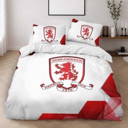 Middlesbrough FC EFL Championship 02 Duvet Cover - Middlesbrough FC Bedding Set 2