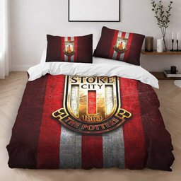 Stoke City FC EFL Championship 12 Duvet Cover - Stoke City Bedding Set 2