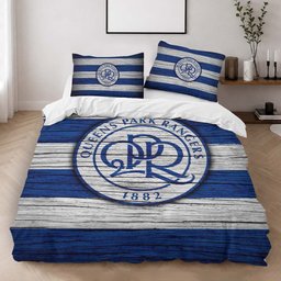 Queens Park Rangers QPR FC EFL Championship Wooden Duvet Cover - Queens Park Rangers Bedding Set 2