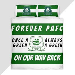 Plymouth Argyle FC Championship 13 Duvet Cover - Plymouth Argyle Bedding Set