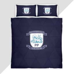 Preston North End FC EFL Championship 01 Duvet Cover - Preston North End Bedding Set