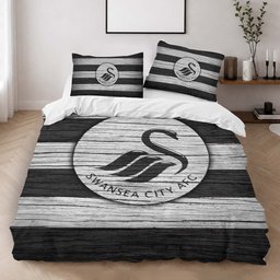 Swansea City AFC EFL Championship 02 Duvet Cover - Swansea City Bedding Set 2