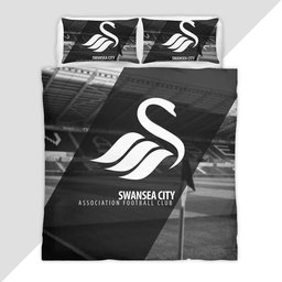 Swansea City AFC EFL Championship 10 Duvet Cover - Swansea City Bedding Set