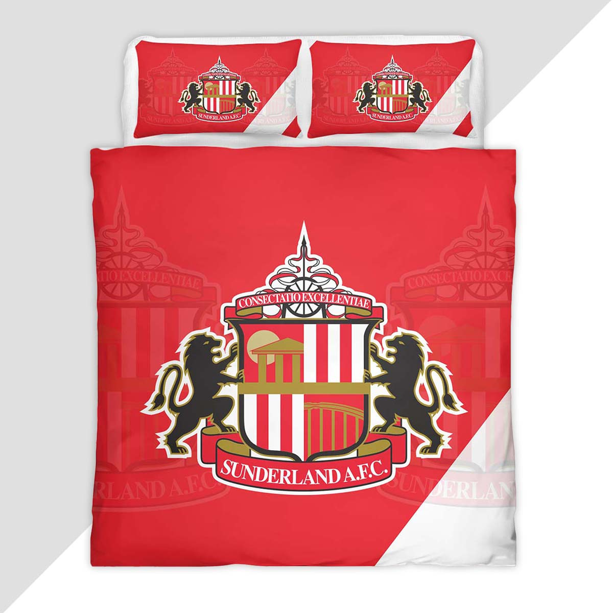 Sunderland A.F.C FC EFL Championship 06 Duvet Cover - Sunderland AFC Bedding Set