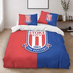 Stoke City FC EFL Championship 22 Duvet Cover - Stoke City Bedding Set 2